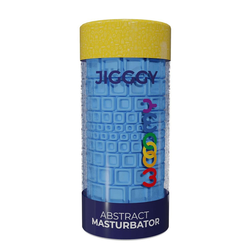 Мастурбатор Wooomy Jigggy Abstract Masturbator, сквозной, двусторонний Sex Aura Киев - изображение 8