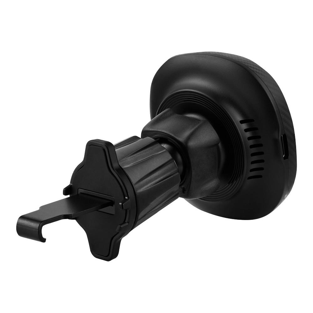 Тримач телефону автомобільний Brevia AirVent Ultra MagCharge 15W з безпровідною зарядкою, на дефлектор Львів - фото 3