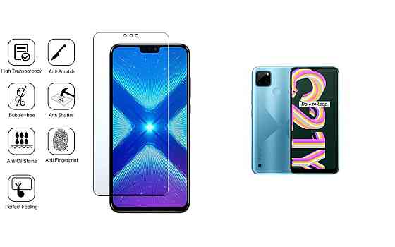 Защитное стекло NeoGlass для Realme C21, Realme C21Y – ультрапрозрачное и устойчивое Киев