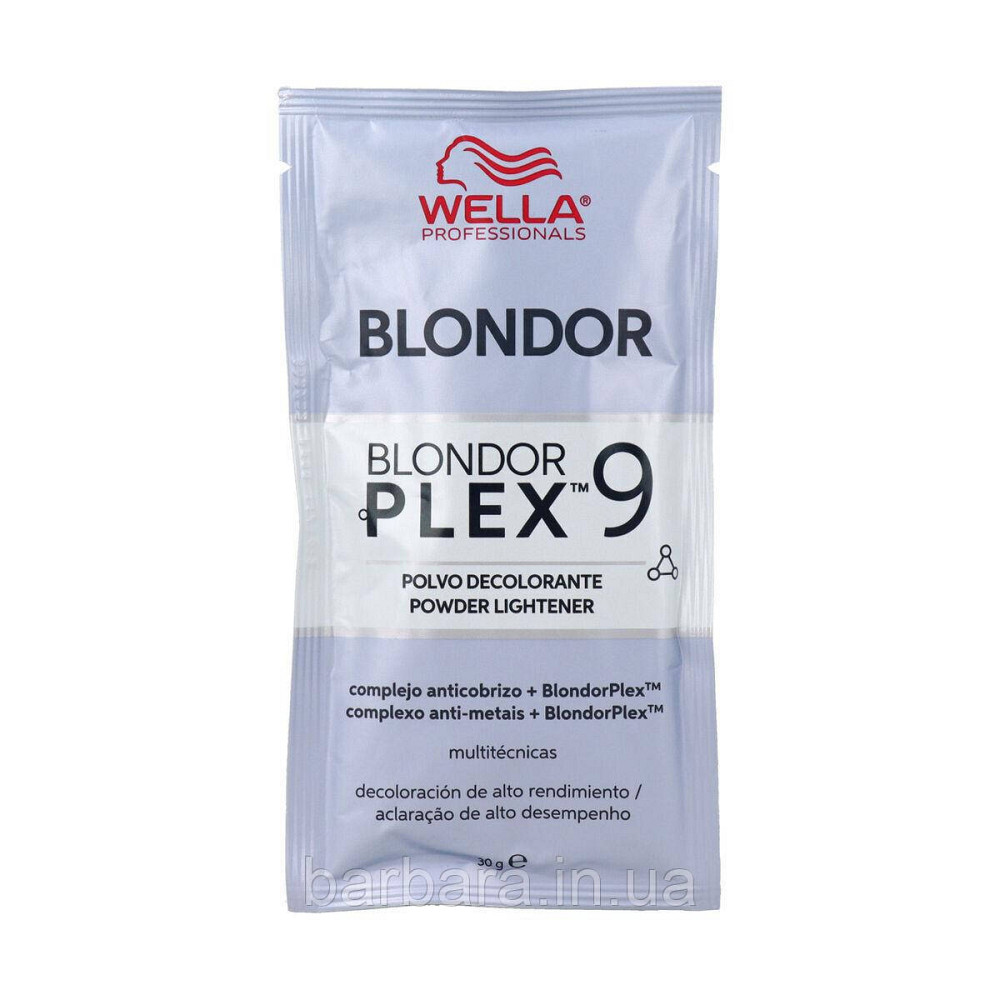 Осветляющая пудра  Wella  Blondor Plex пакетик 30 г Киев - изображение 7
