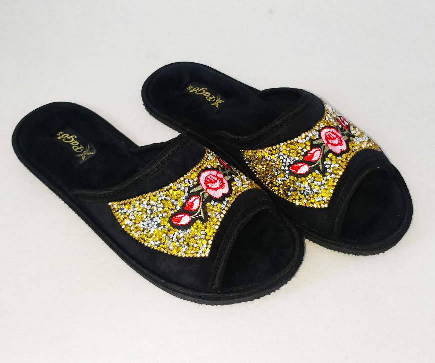 Тапки женские домашние открытые  