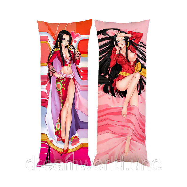 Подушка обіймашка дакімакура хентай Боа Пінчик One Piece Boa Hancock двостороння декоративна 50х170 Харків - фото 1