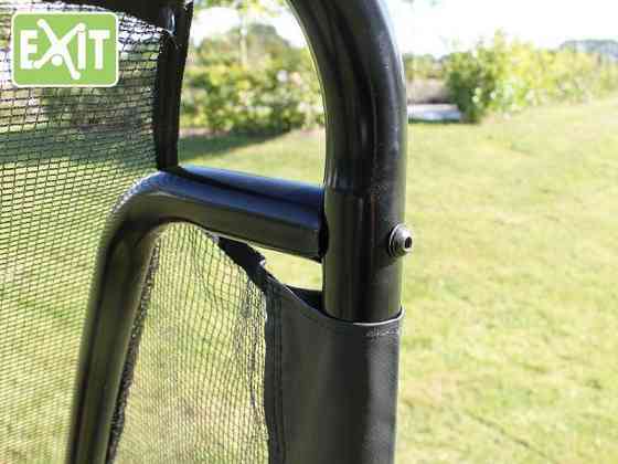 Врата футбольные EXIT Coppa 220 х 170 см, черные Киев