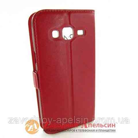 Чехол книжка Samsung J3 J300 J310 J320 Smart Case red Одесса