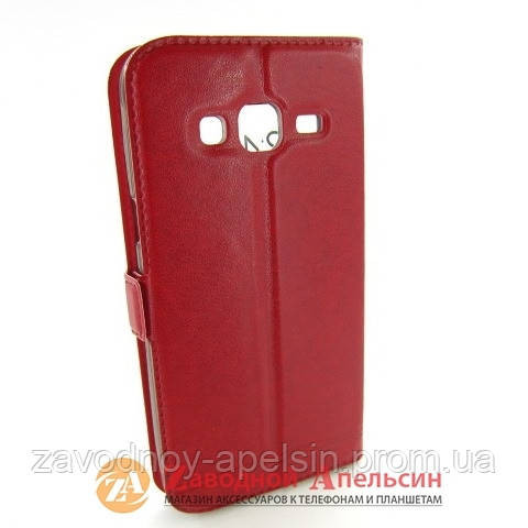Чехол книжка Samsung J3 J300 J310 J320 Smart Case red Одесса - изображение 2