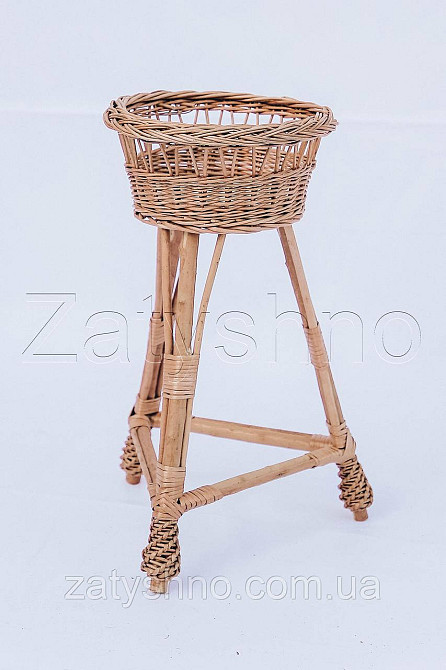 Підставка під квіти плетена Київ - фото 4