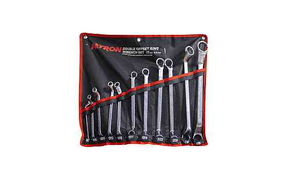 Набір ключів накидних на 75грд. 11пр.(6x7,8x10,10x11,12x13,14x15,16x17,18x19,21x23,22x24,27x30, 32x3 Одеса