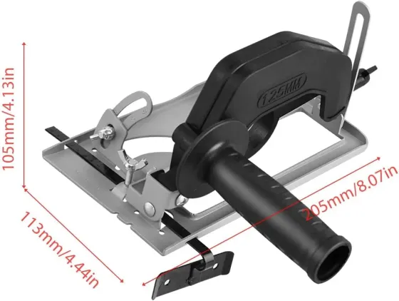 Держатель для угловой шлифовальной машины / Регулируемый кронштейн для резки металла и дерева Коломия