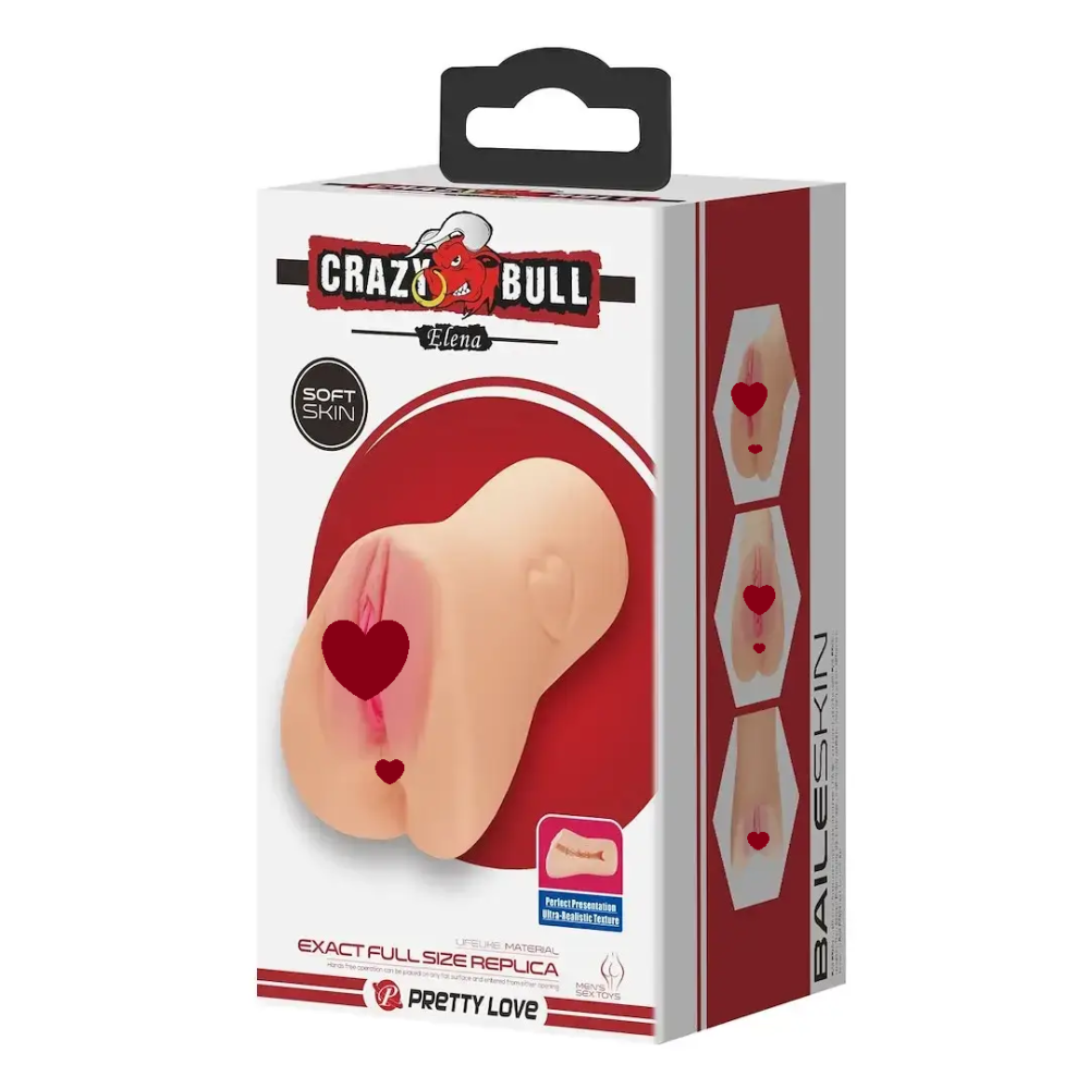 Мастурбатор вагина Crazy Bull - Elena soft skin, BM-009238N Sex Aura Киев - изображение 1