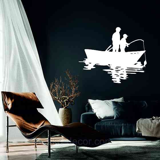 Декоративне настінне Панно «Рибалка», Декор на стіну Київ