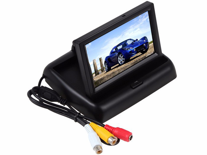Автомобільний дисплей DS-4M екран 4.3" для камери заднього виду (Чорний) Вінниця - фото 4