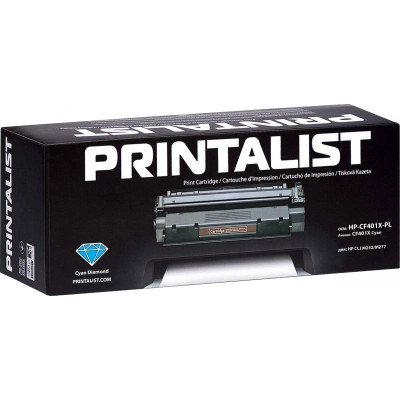 Картридж Printalist HP LJ M252/M277/ CF401X Cyan (HP-CF401X-PL) Винница - изображение 2