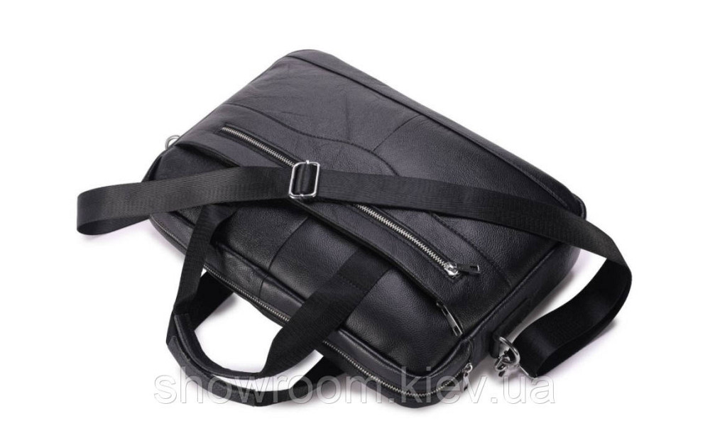Чоловіча ділова шкіряна сумка для ноутбука Leather Collection (373) Київ - фото 5