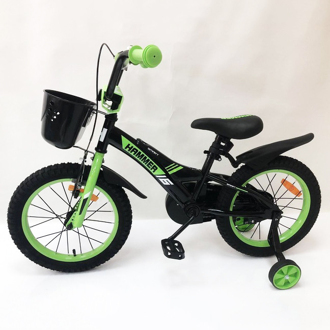 Дитячий велосипед з приставними колесами, Підлітковий велосипед для хлопчиків Двоколісний MW-45 Львів - фото 1