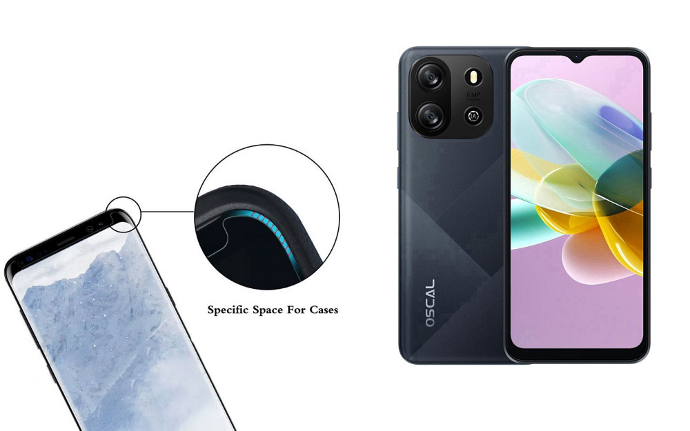 Захисне скло HyperGlass Pro для Blackview Oscal Flat 1C – максимальна чутливість та захист Київ - фото 3