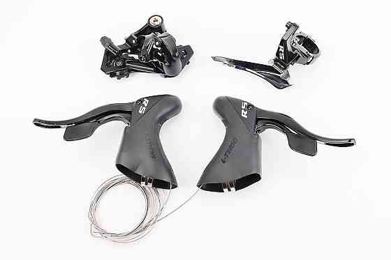 Комплект перемикання (групсет) 2x9 швидкостей, чорні R5, 4 деталі Київ