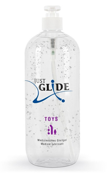 Лубрикант для секс-іграшок JUST GLIDE "Toy Lube", 1000 ml Sex Aura Київ - фото 1
