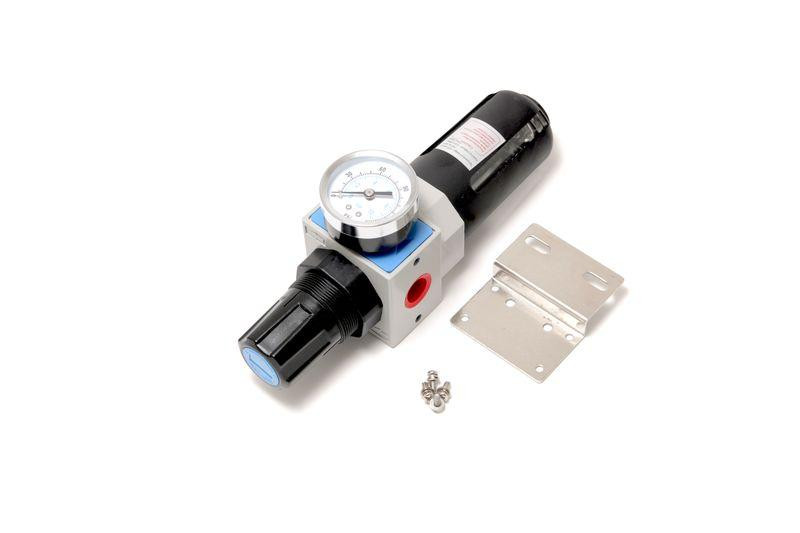 Фильтр-регулятор с индикатором давления для пневмосистем 