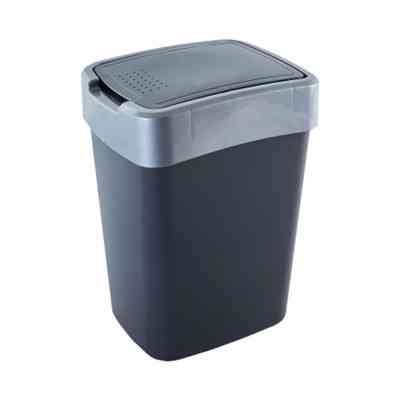 Контейнер для сміття Алеана Євро Граніт / сірий 10 л (алн 122066/граніт/сіре) Вінниця
