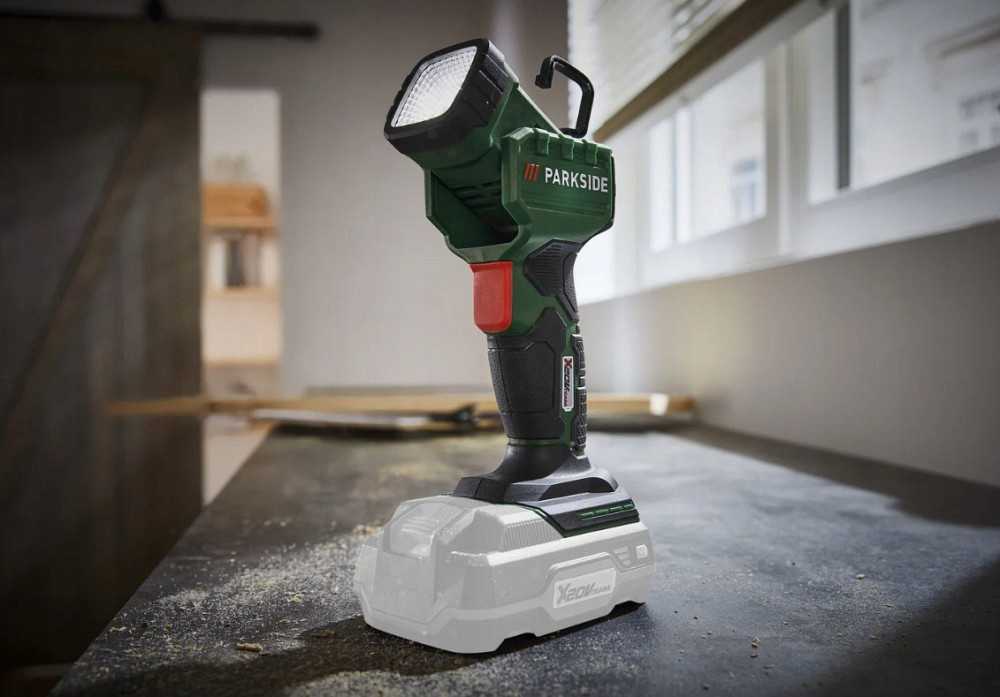 Акумуляторний Led Ліхтар 280 люмен поворотний 20 V Parkside (PLHLA 20-Li A1) Без акумулятора! Нововолинськ - фото 8