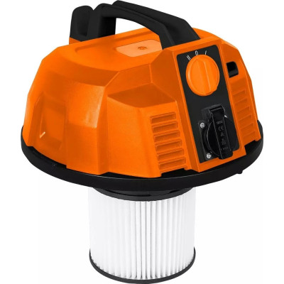 Пылесос строительный Neo Tools 1600Вт, 18 кПа, 35л, HEPA, колеса, 7.5кг (04-739) Винница - изображение 3