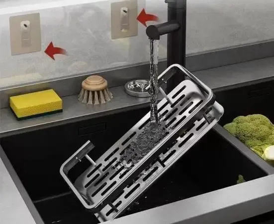 Металлическая полка для ванной самоклеющаяся Bathroom shelf до 10 кг GREY Коломыя