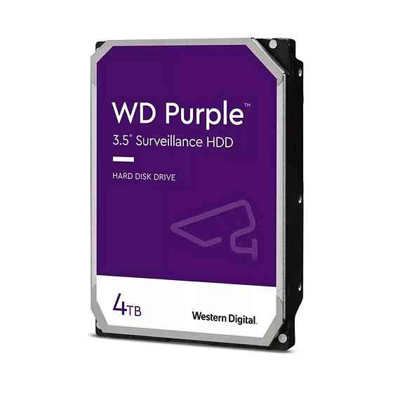 Жорсткий диск 4TB Western Digital Purple WD43PURZ для відеоспостереження Київ
