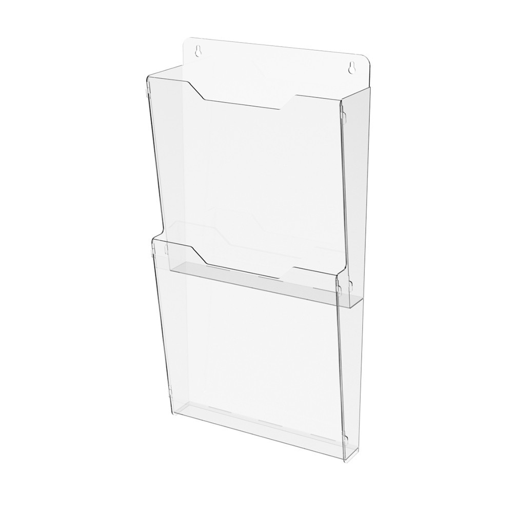 Кишеня буклетниця EKOSTAR А4 вертикальний 2 кишені Київ - фото 1