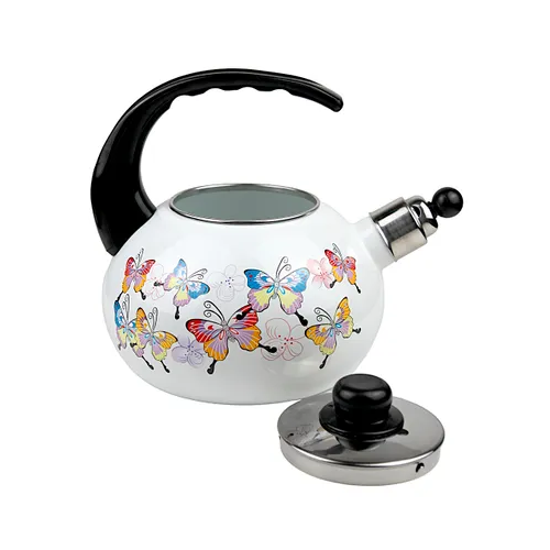 Чайник 2,5л емальований зі свистком 1035 KAMILLE Житомир - изображение 12