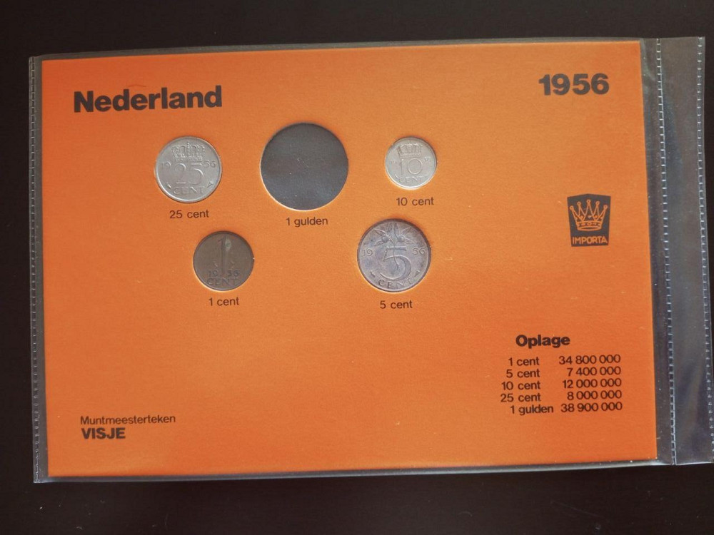 Минт сет Нидерландов, 1956 год (1.2) Не полный Полтава - изображение 1