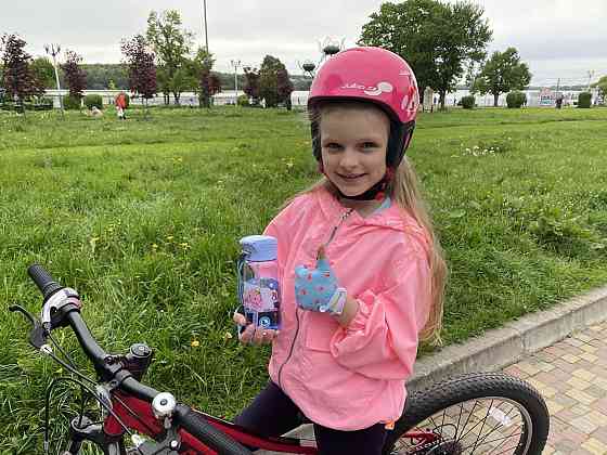 Велорукавички PowerPlay 001 Фламінго Блакитні XS (вік до 5 років) Луцьк