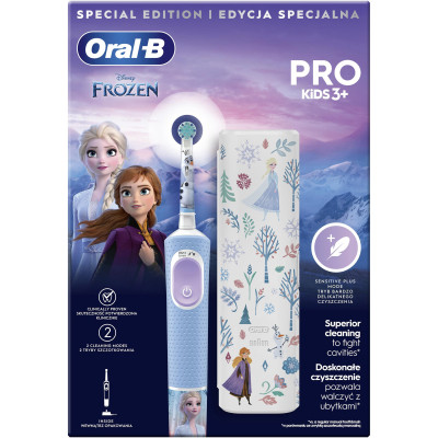 Електрична зубна щітка Oral-B D103.413.2KX Frozen Вінниця - фото 3