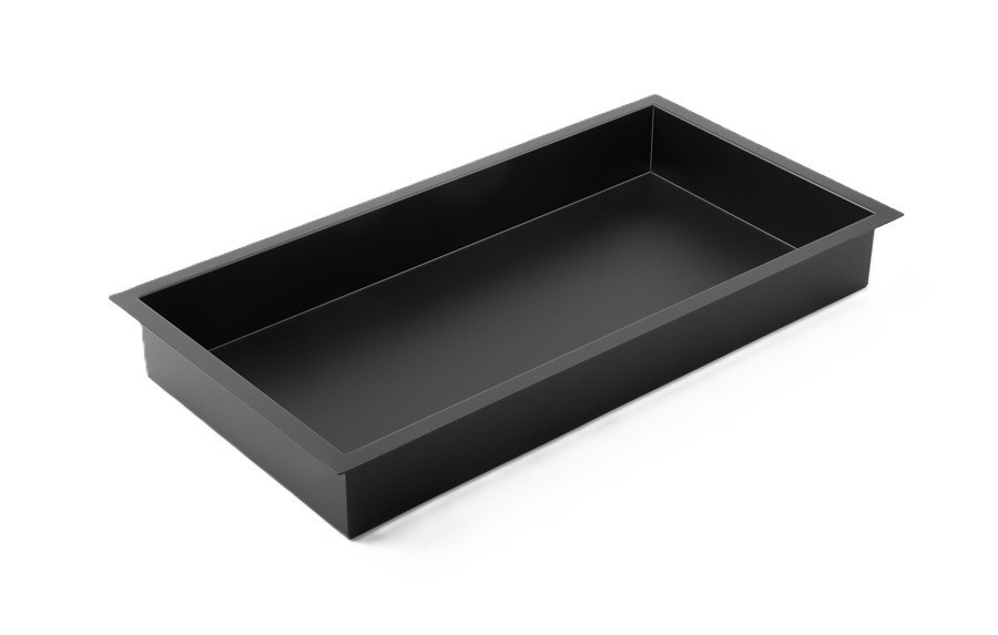 Полиця-ніша для ванної кімнати Mixxus Premium NICHE-0102 BLACK із нержавіючої сталі SUS304 (MI6680) Київ - фото 3