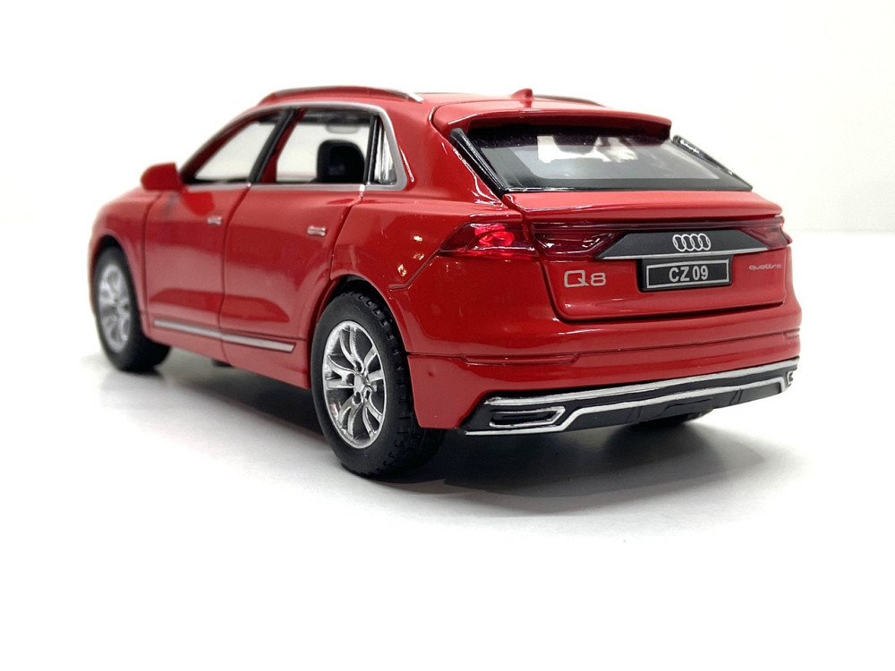 Машинка металева TK Union Group Audi Q8 1:32 світло звук відчиняються двері Червоний (GT-08198) Чернігів - фото 7
