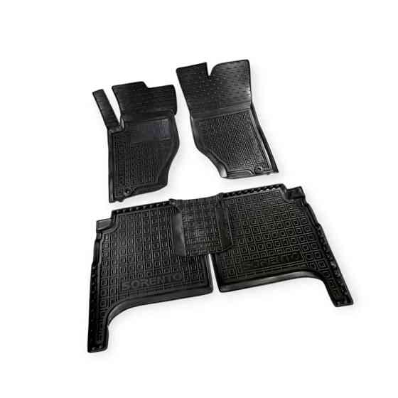 Коврики kia sorento 2002-2009 борт 2,5см, с перемычкой салона Мукачево