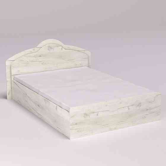 Ліжко Діана двоспальне, Дуб Крафт Білий, 2048х1610х1030 Львів