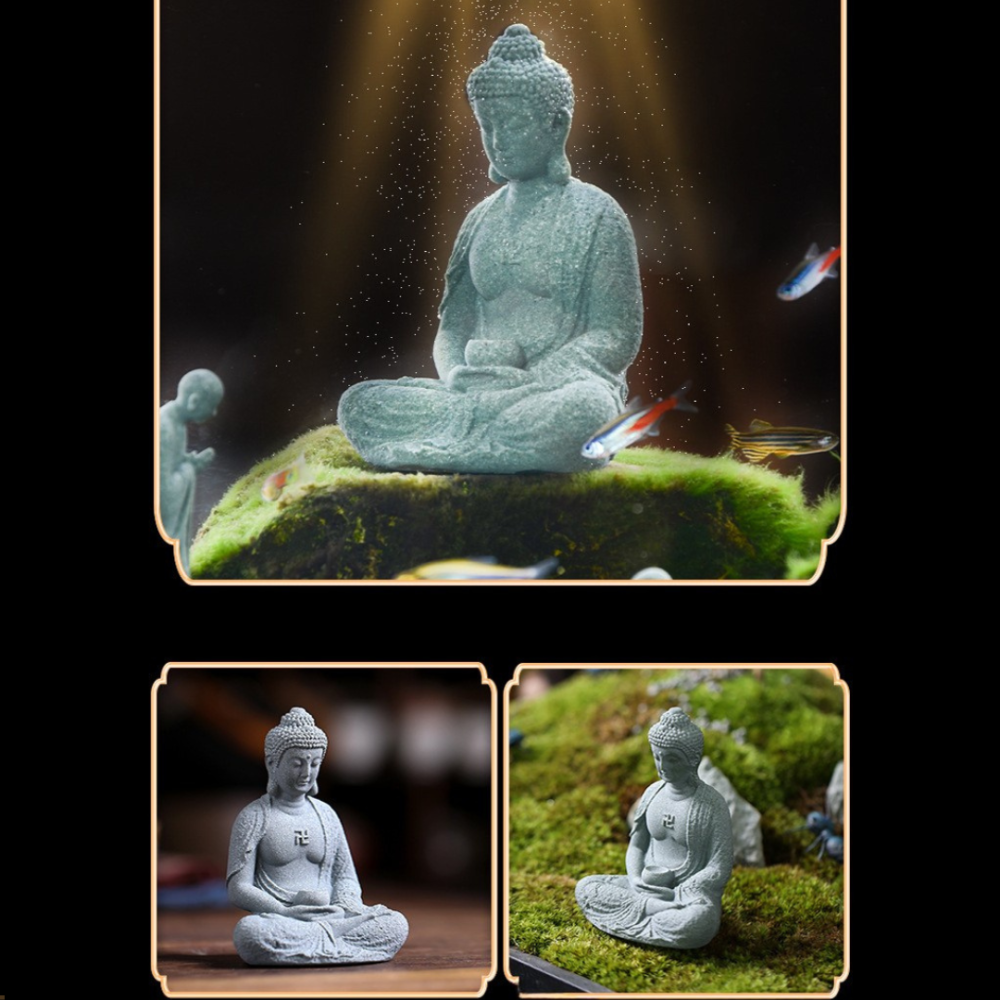 Фигурка Гуаньинь Бодхисаттва 6.4 х 6.8 см для сада, дома, зоны медитации, дзен, аквариума Одесса - изображение 5