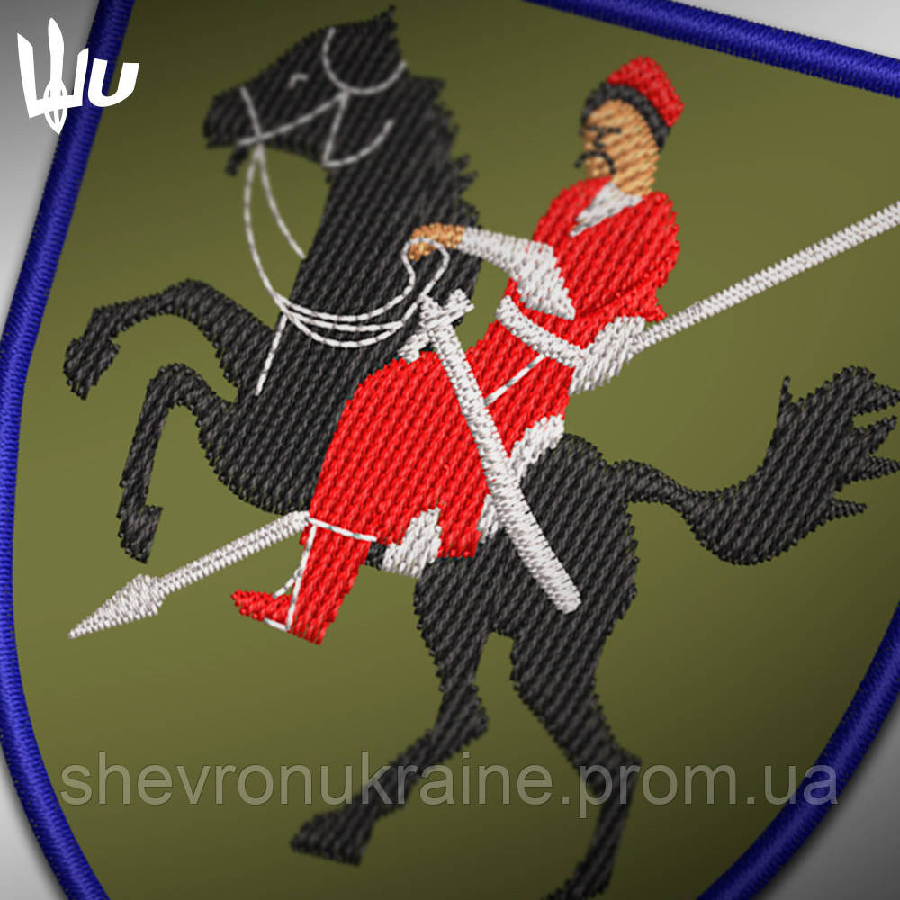 Шеврон під замовлення 110 механізована бригада (Термін виготовлення 3-5 днів. На липучці) Розмір 8x7см Київ - фото 4