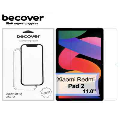 Стекло защитное BeCover OnePlus Pad 2 (713570) Винница