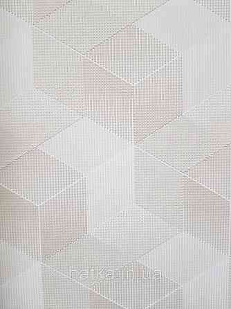 Шпалери вінілові на флізеліні Sintra Simmetria метрові геометрія фігури 3д бежеві 524817 Київ