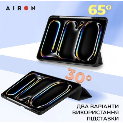 Чехол для планшета AirOn Premium SOFT iPad Pro 11 2024 + Film Black (4822352781128) Винница - изображение 8