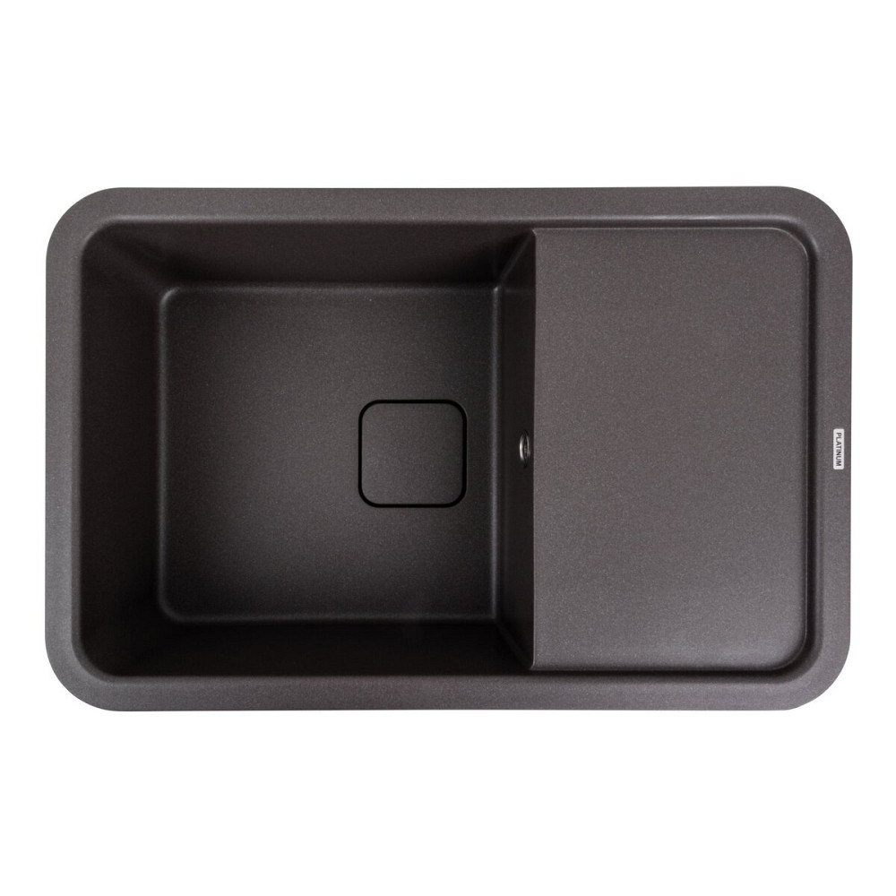 Гранітна мийка для кухні Platinum 7850 CUBE матовий Гренадін Коломыя - изображение 1