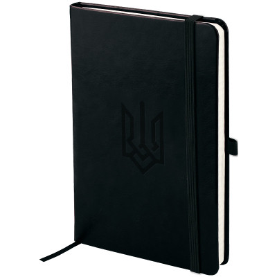 Книга записна Axent Partner Lux Герб 125x195 мм 96 аркушів, клітинка чорна (8202-01-6-A) Вінниця - фото 1