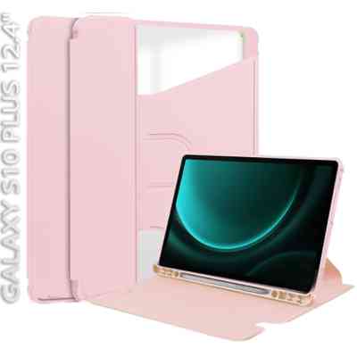 Чехол для планшета BeCover 360° Rotatable Samsung Galaxy Tab S10 Plus (SM-X820/SM-X826) 12.4" Pink (712268) Винница