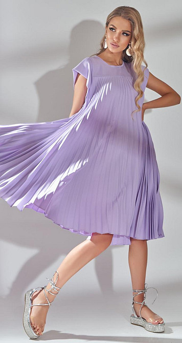 Плаття в складку плісе (42) Київ - фото 3