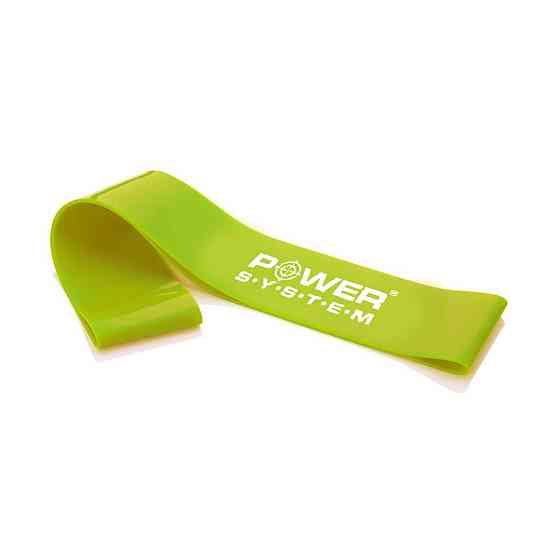Резинка для фітнесу Power System PS-4062 Flex Loop Medium Green (опір 18кг.) Каменское