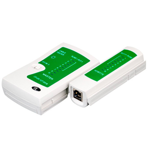 Тестер сети, телефонного кабеля, RJ45 RJ11 зеленый Винница - изображение 2