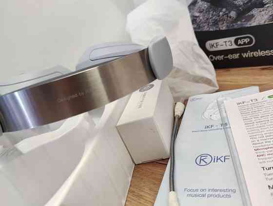 ANC Оригинальные hifi полноразмерные беспроводные наушники IKF-T3 шумодав. Киев