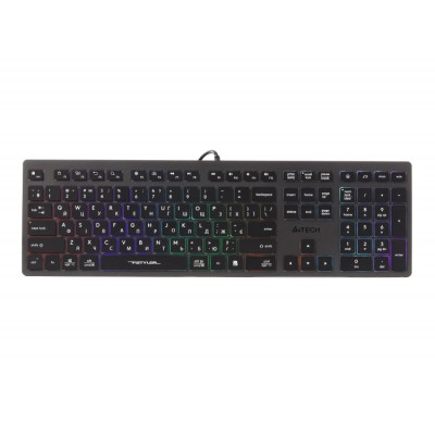 Клавиатура A4Tech FX60H USB Grey Neon backlit Винница - изображение 1