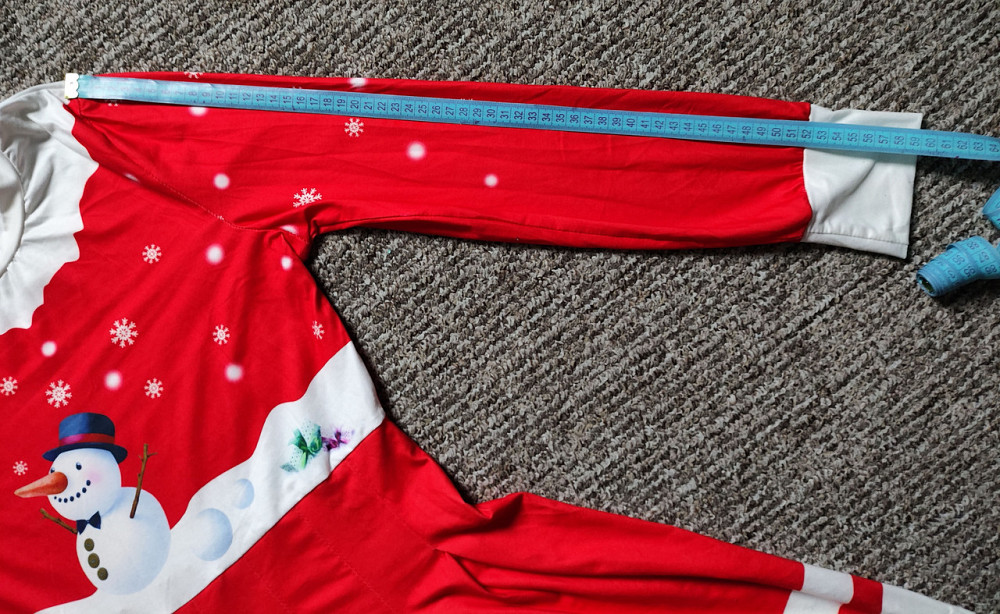 Сукня різдвяна зі сніговиком Смела - изображение 5